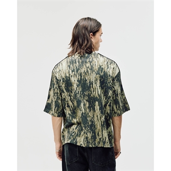 Bareen Box Fit Logo T-shirt Camo