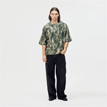 Bareen Box Fit Logo T-shirt Camo