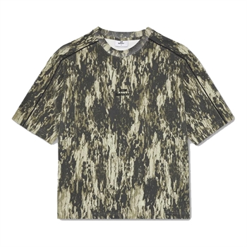 Bareen Box Fit Logo T-shirt Camo