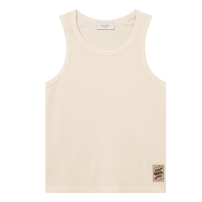 Sommer Tanktop i beige fra Les Deux.