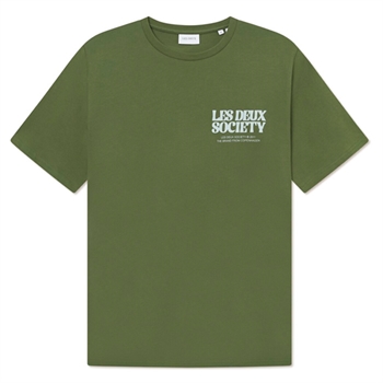 Smart og komfortabel grøn t-shirt fra Les Deux