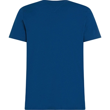 Flot blå Tommy Logo T-Shirt.