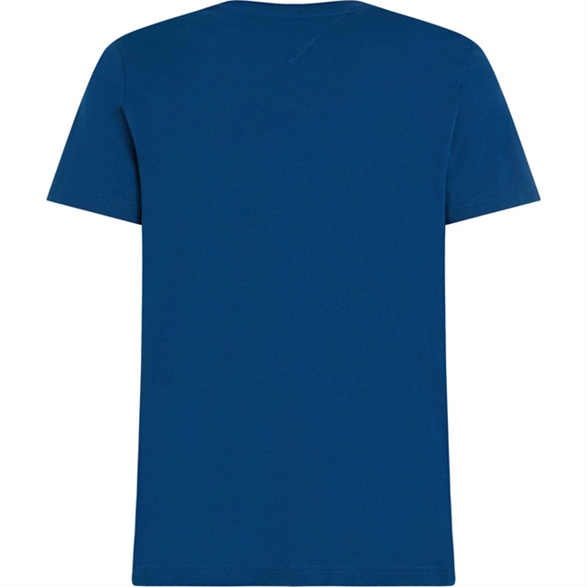 Flot blå Tommy Logo T-Shirt.