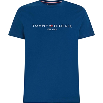 Flot blå Tommy Logo T-Shirt.