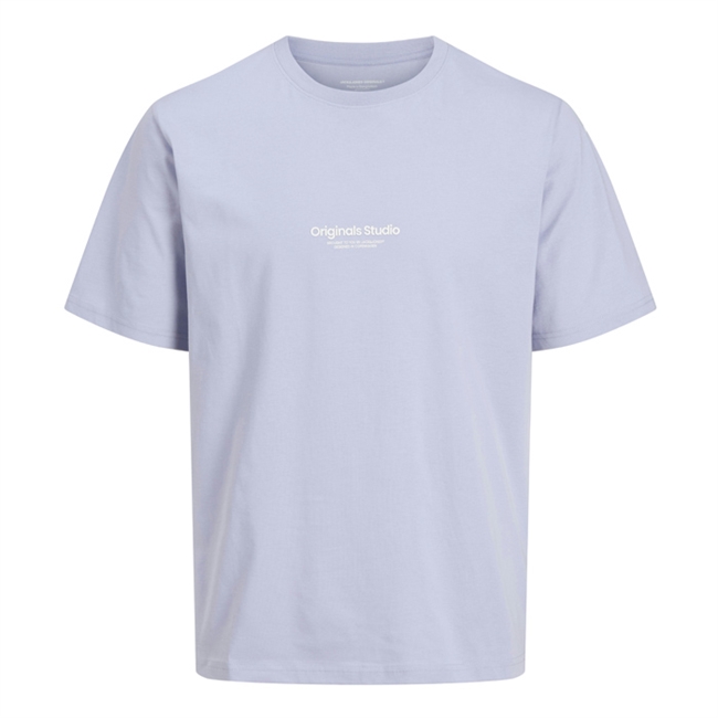 Lækker crew neck t-shirt i lilla fra Jack & Jones