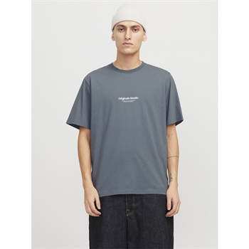 Lækker crew neck t-shirt i støvet grå fra Jack & Jones