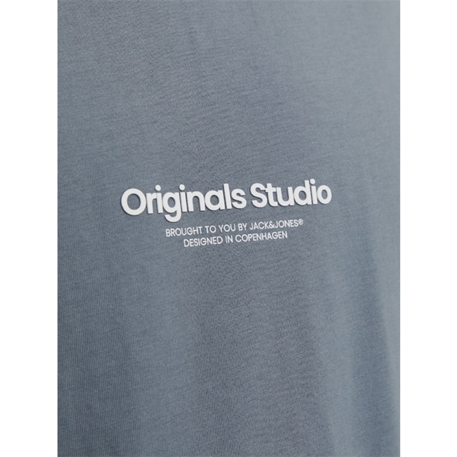 Lækker crew neck t-shirt i støvet grå fra Jack & Jones