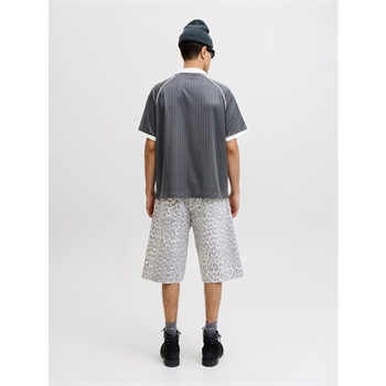 Moderne football t-shirt i grå fra Jack & Jones