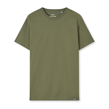 Grøn basis t-shirt fra Mads Nørgaard.