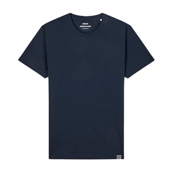 Klassisk loose fit t-shirt i mørke blå fra Mads Nørgaard