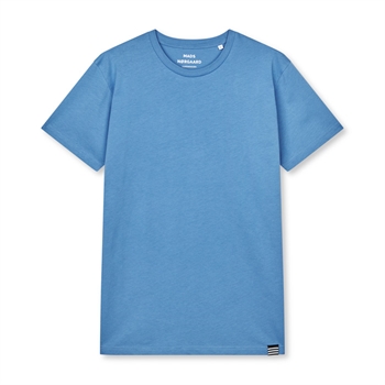 Klassisk pæn t-shirt i blå fra Mads Nørgaard