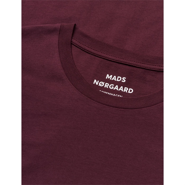Mads Nørgaard Fine Thor T-Shirt Bordeaux