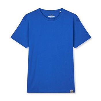 Klassisk basis t-shirt i konge blå fra Mads Nørgaard