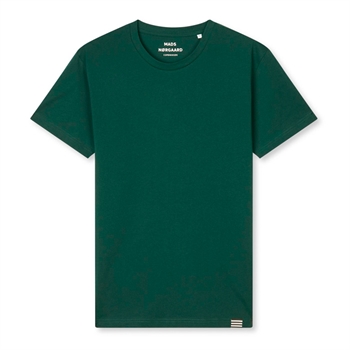 Pæn mørkegrøn t-shirt fra Mads Nørgaard