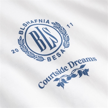 BLS Block League T-shirt Logo Hvid
