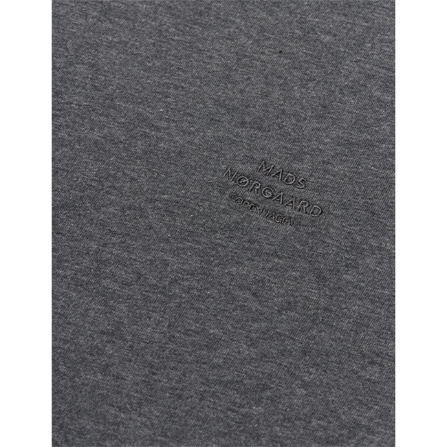 Mads Nørgaard Cotton Jersey Frode Logo T-Shirt Grå