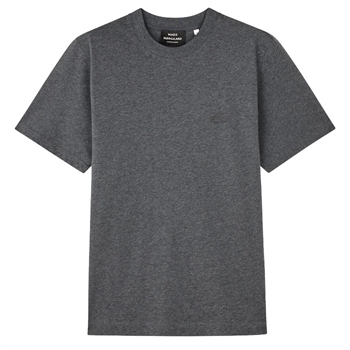 Mads Nørgaard Cotton Jersey Frode Logo T-Shirt Grå