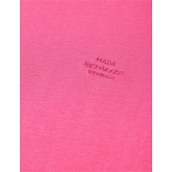 Mads Nørgaard Cotton Jersey Frode Logo T-Shirt Lyserød