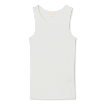 Klassisk hvid tank top fra Mads Nørgaard
