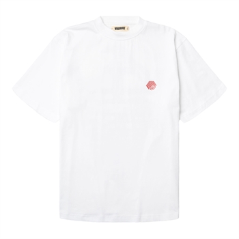 Stilren t-shirt med print på ryggen fra Woodbird
