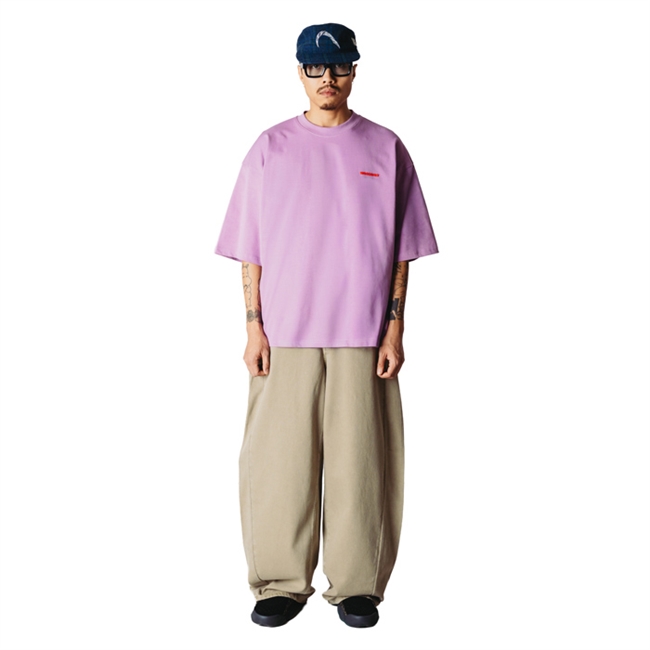 Woodbird Beam Tram T-Shirt Dusty Violet