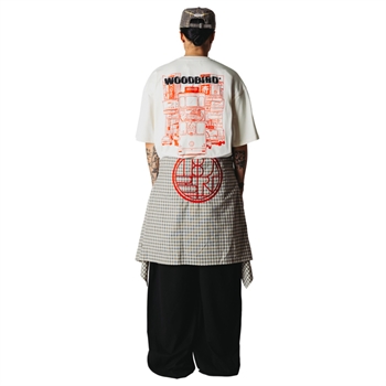 Woodbird Beam Tram T-Shirt Off White
