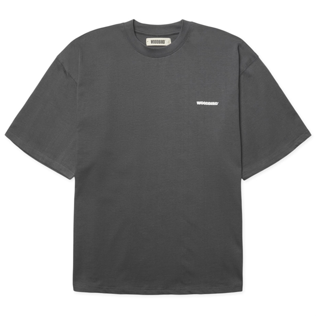 Woodbird Beam Tram T-Shirt Slate Blue