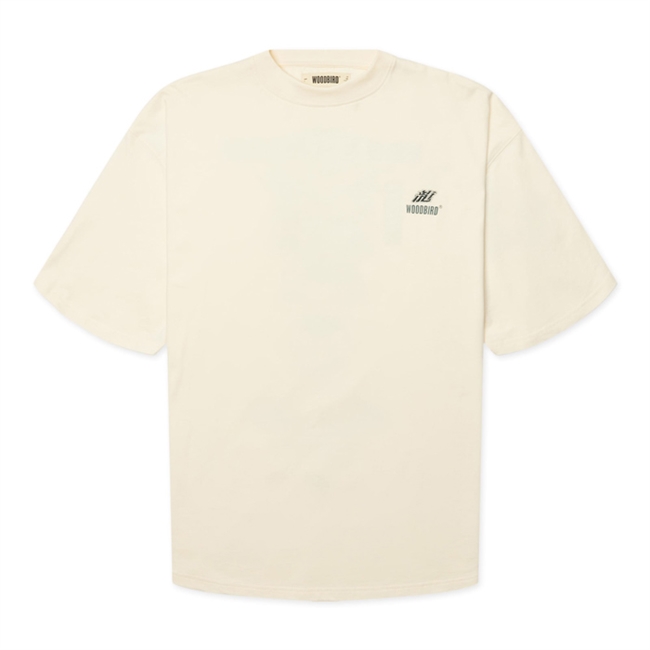 Woodbird Beam Ation Tee off white