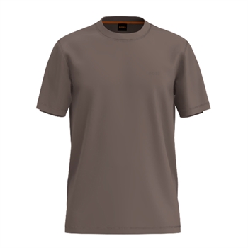 Lækker brun t-shirt fra BOSS med logo