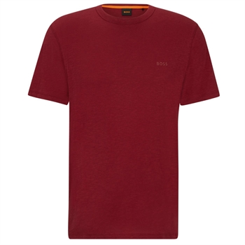 Lækker Casual T-Shirt fra BOSS i Bordeaux.