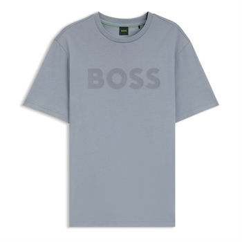 BOSS TS_Structure Logo Grey