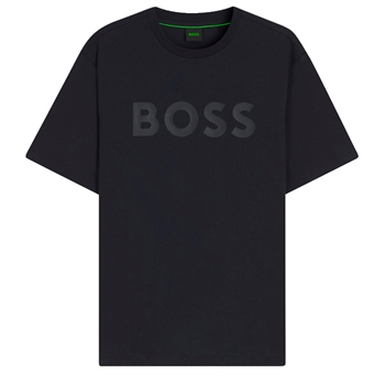BOSS TS_Structure Logo Navy