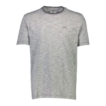 Klassisk stribet t-shirt i navy med logo fra Bison