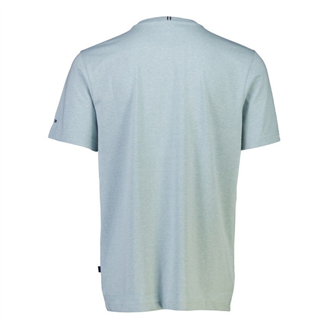 Enkel og pæn t-shirt i mintgrøn med print fra Bison