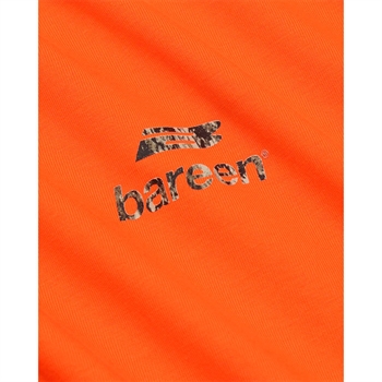 Stilren t-shirt i orange med camo logo fra Bareen