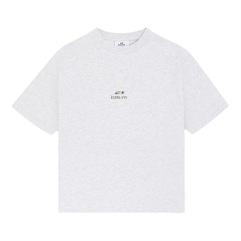 Stilren t-shirt i grå med camo logo fra Bareen