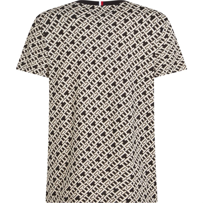 Flot "All over printet" T-shirt fra Tommy Hilfiger.