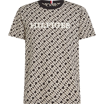 Flot "All over printet" T-shirt fra Tommy Hilfiger.