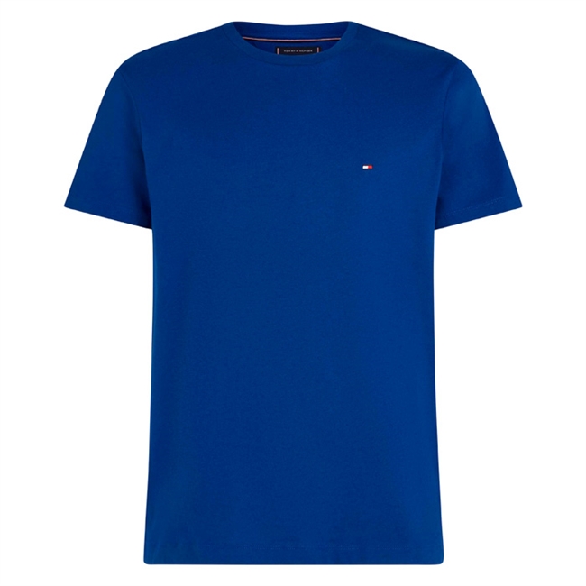 Lækker kongeblå t-shirt fra Tommy Hilfiger med logo