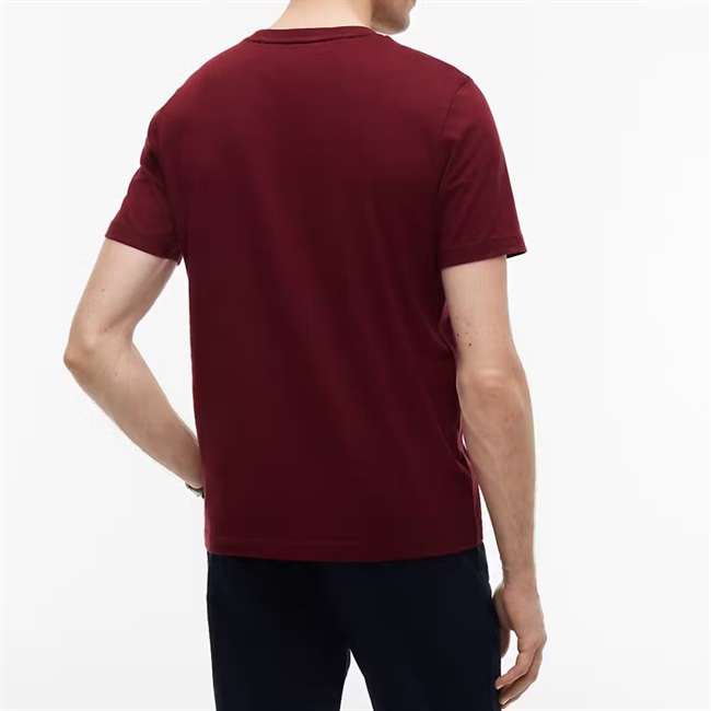Tommy Hilfiger Regular Fit Solid T-shirt Bugundy