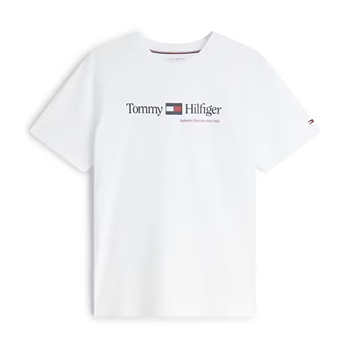 Tommy Hilfiger Brand Love Graphic T-Shirt Hvid