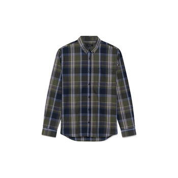 Matinique Matrostol L/S Skjorte Ternet Grøn/Blå