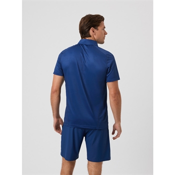 Moderne blå sports polo fra Björn Borg med logo