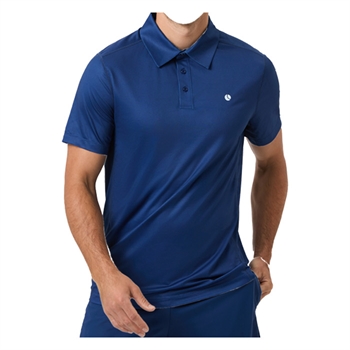 Moderne blå sports polo fra Björn Borg med logo