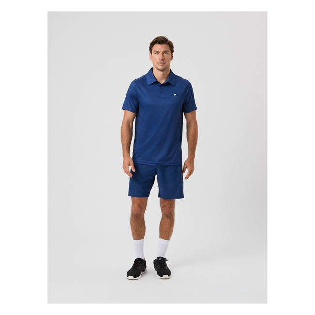 Moderne blå sports polo fra Björn Borg med logo