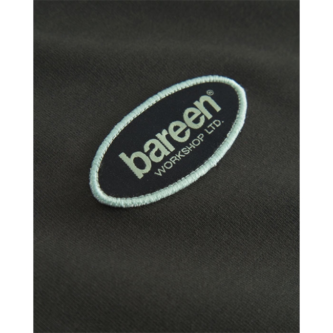 Sort bowler polo med logo på brystet fra Bareen