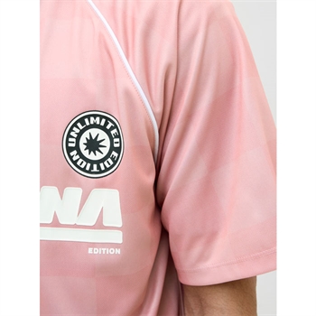 Moderne strækbar polo i pink fra Jack & Jones