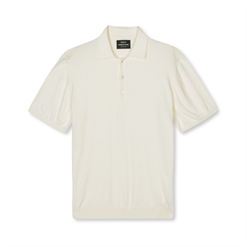 Pæn sommerlig polo i beige fra Mads Nørgaard