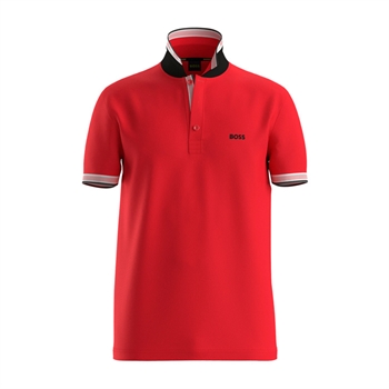 Flot rød basis polo fra BOSS
