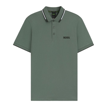 BOSS Paddy Pro Polo Open Green